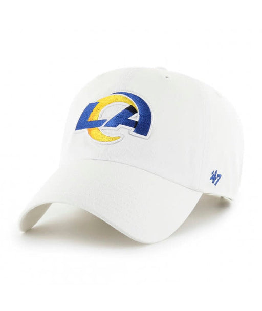 47 BRAND HATS LOS ANGELES RAMS WHITE '47 CLEAN UP