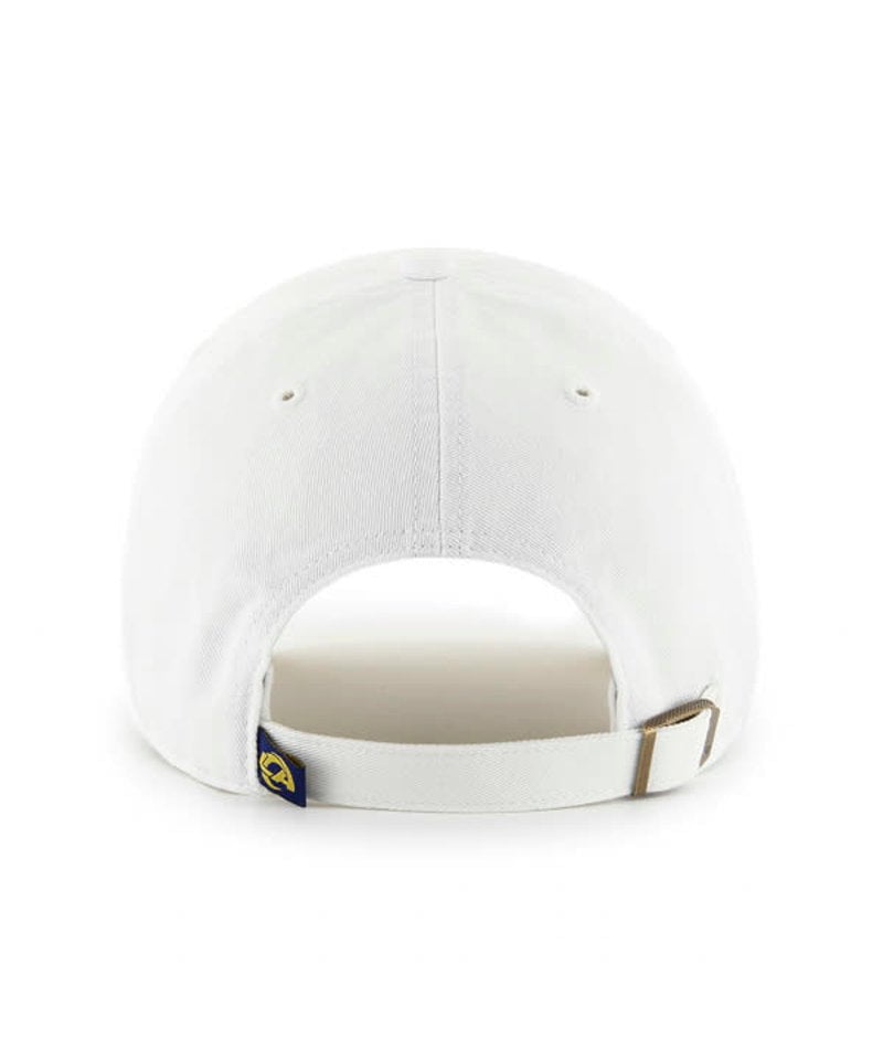 47 BRAND HATS LOS ANGELES RAMS WHITE '47 CLEAN UP