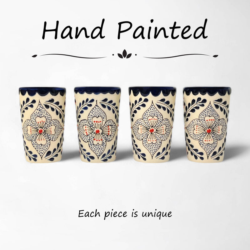 Shot Glasses | Talavera | Set of 4