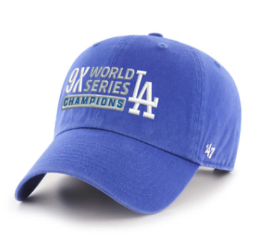 47Brand Dodgers Cleanup World Series 9x
