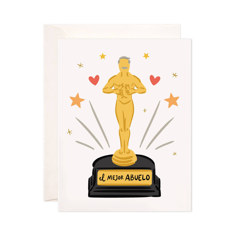Abuelo Trofeo Greeting Card - Spanish Father's Day Card
