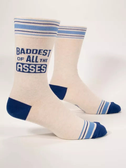 Baddest Of All The Asses M - Crew Socks - LOCAL FIXTURE