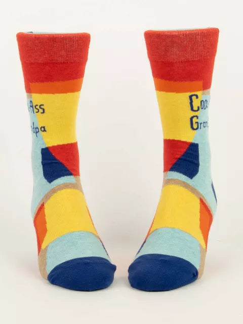 Cool-Ass Grandpa M-Crew Socks - LOCAL FIXTURE