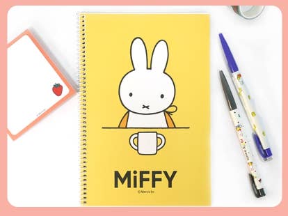 Miffy Spring Line Note Book Journal Planner