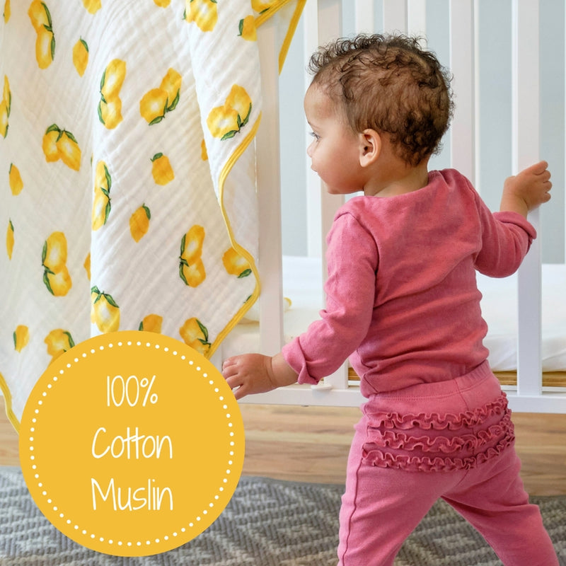 Main Squeeze Baby Toddler Muslin Blanket
