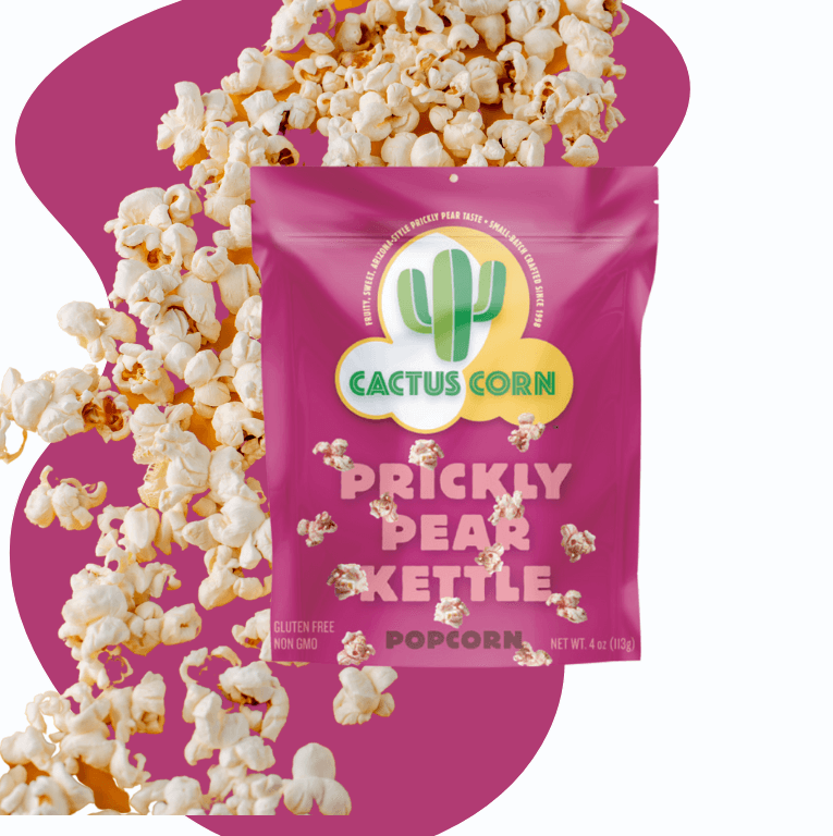 Prickly Pear Kettle Corn - Southwest Gourmet Popcorn