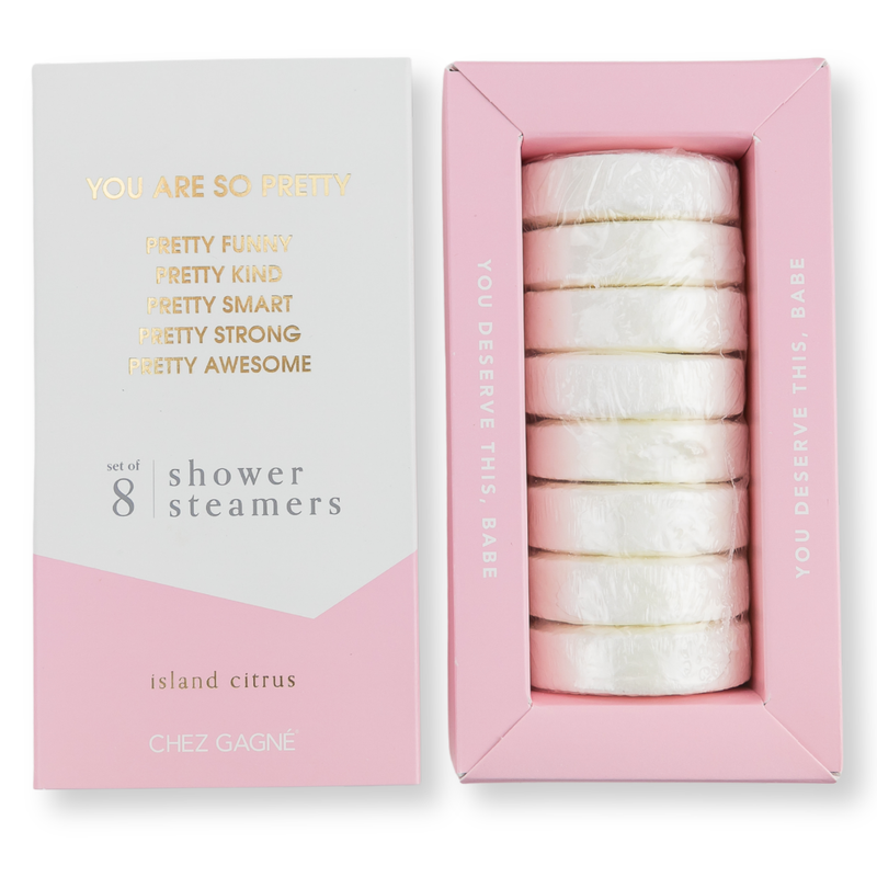 You Are So Pretty - Aromatherapy Shower Steamers - Island Citrus - Set of 8