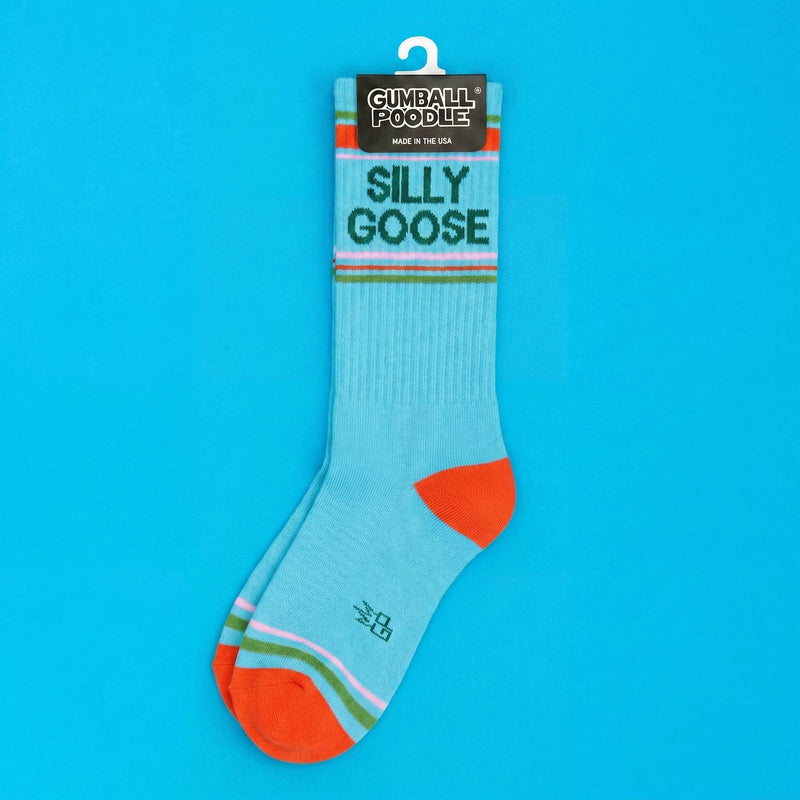 Silly Goose Gym Crew Socks