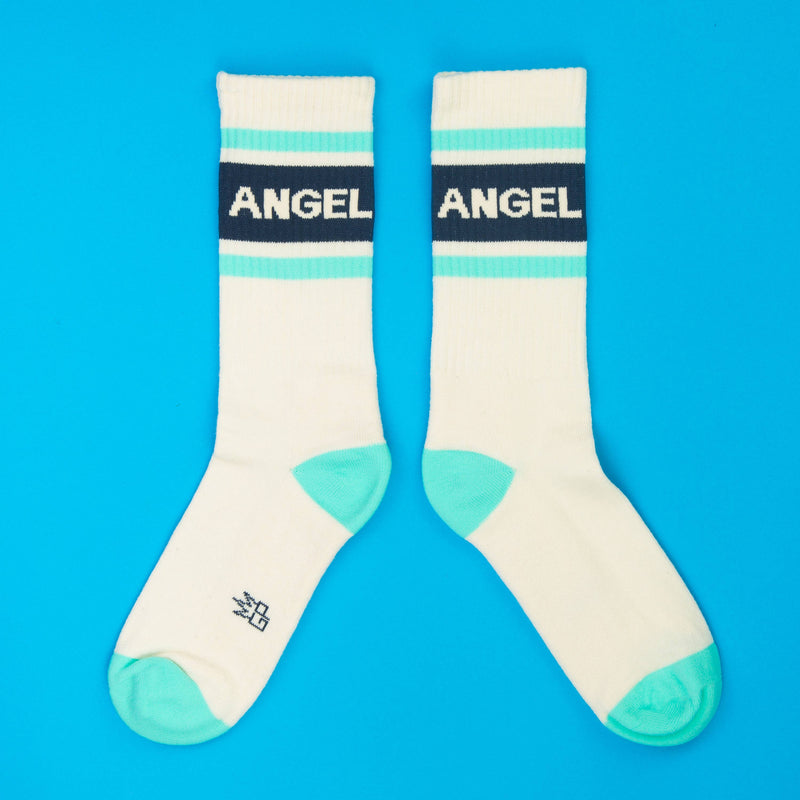 Angel Gym Crew Socks