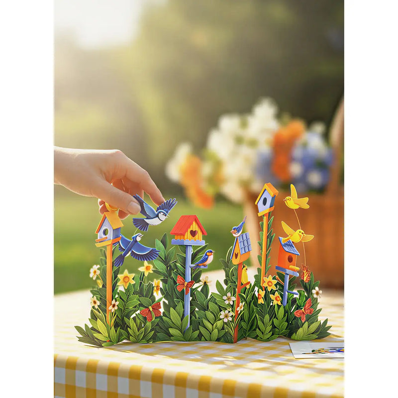 Mini Birdhouse Garden