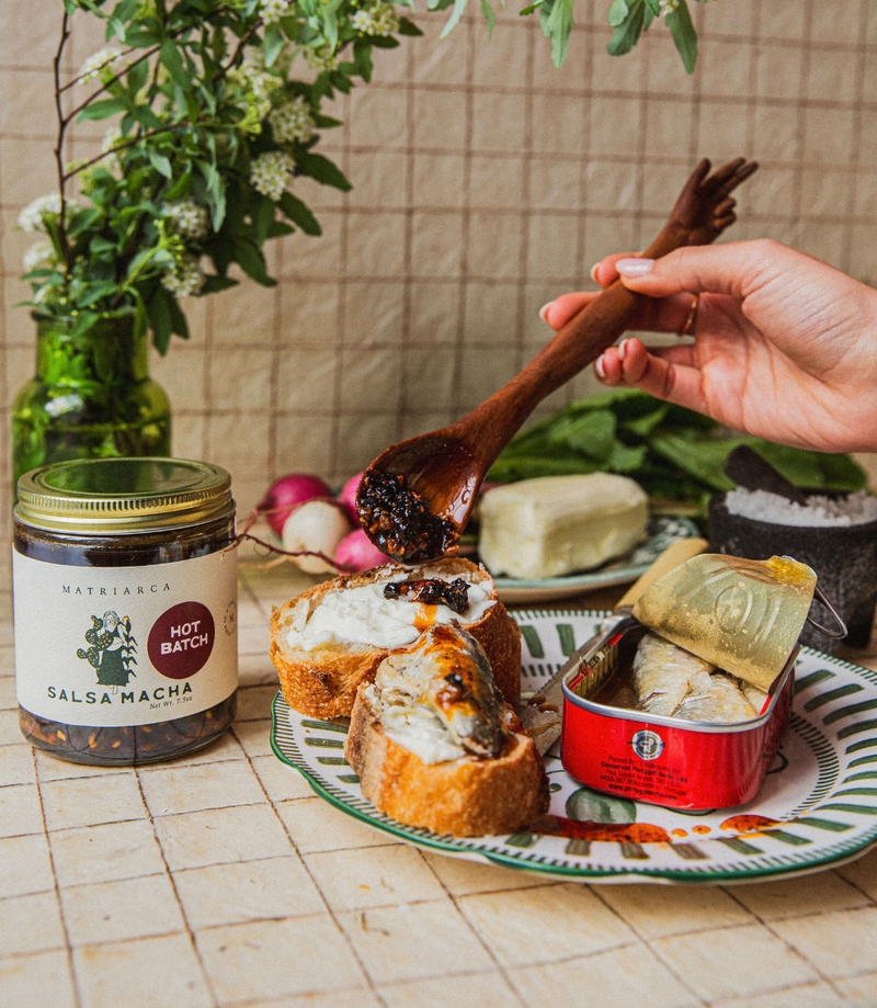 Salsa Macha Hot Batch with Pistachios & Morita Chiles