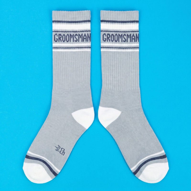 Groomsman Gym Crew Socks