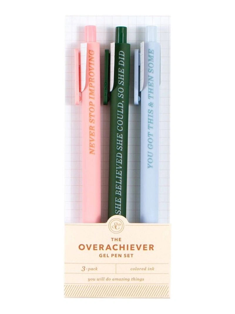 Overachiever Pen Set