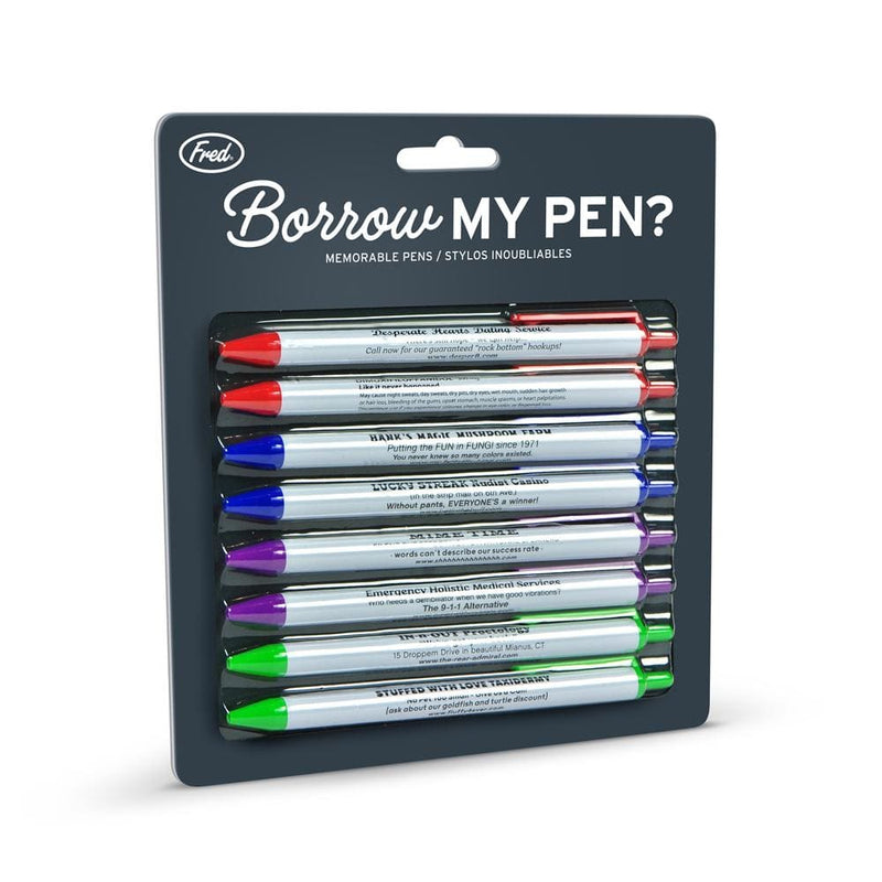 BORROW MY PEN Memorable Pens