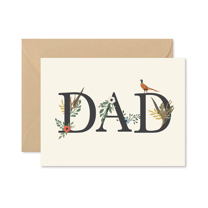Dad Floral Greeting Card - LOCAL FIXTURE