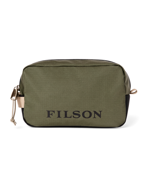 Filson All-Weather Dopp Kit in Olive / Black / Covert
