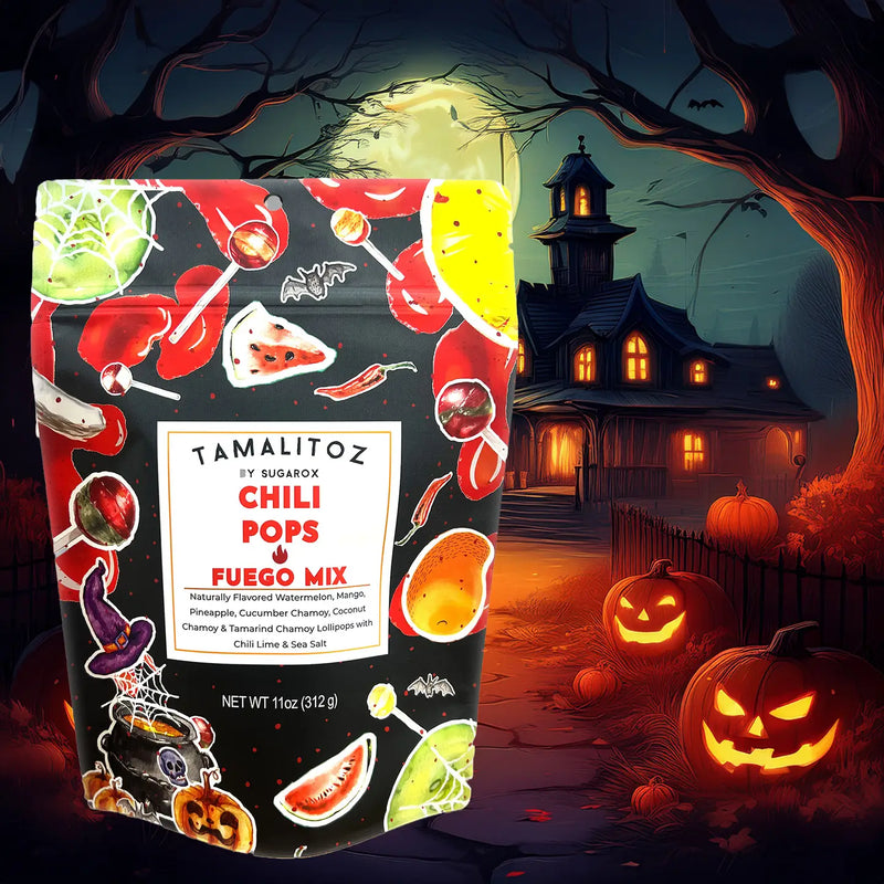 Tamalitoz Chili Pops Fuego Mix Halloween Limited Edition