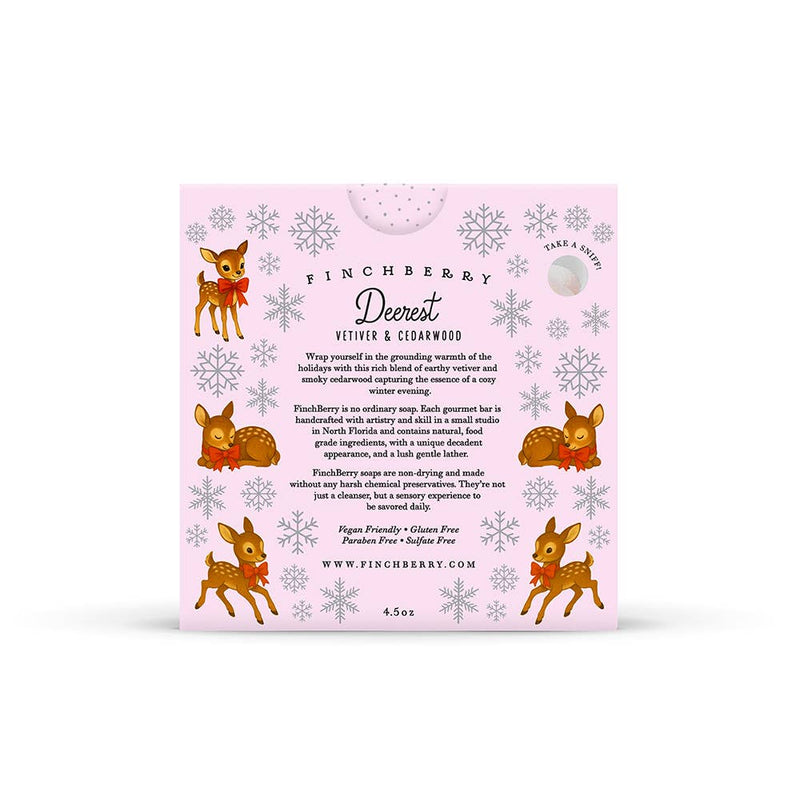 Holiday Deerest Stocking Stuffer Vegan Boxed Soap