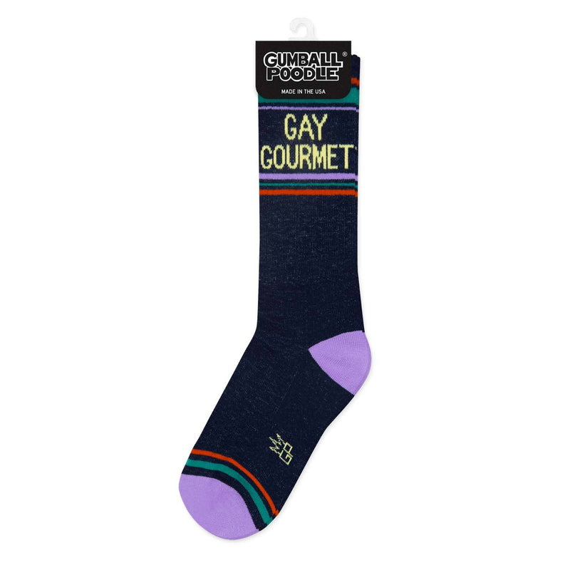 Gay Gourmet Gym Crew Socks