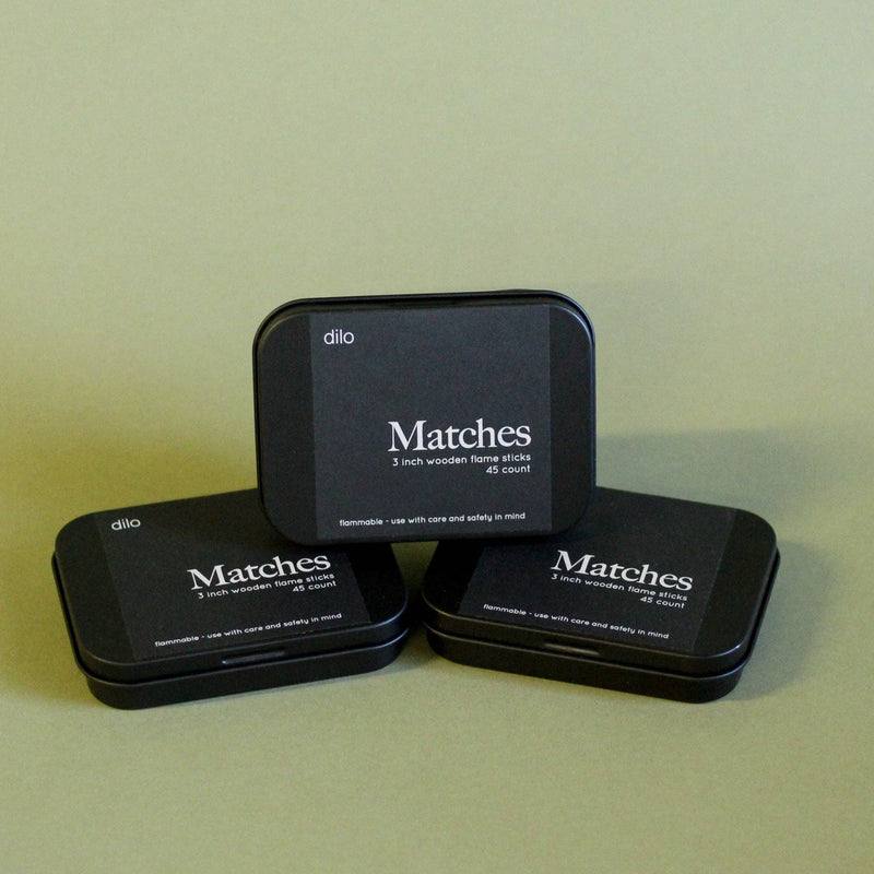 Dilo Match Tin | 45 Count Wooden Matches