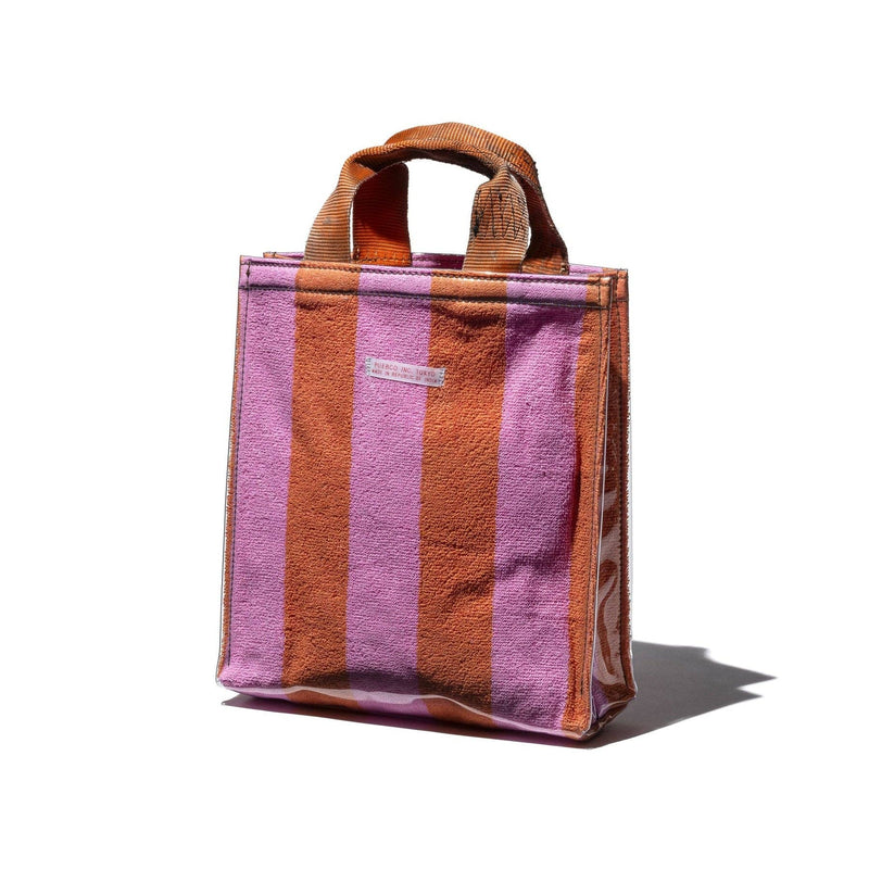 Covered Towel Document Bag: Green x Yellow
