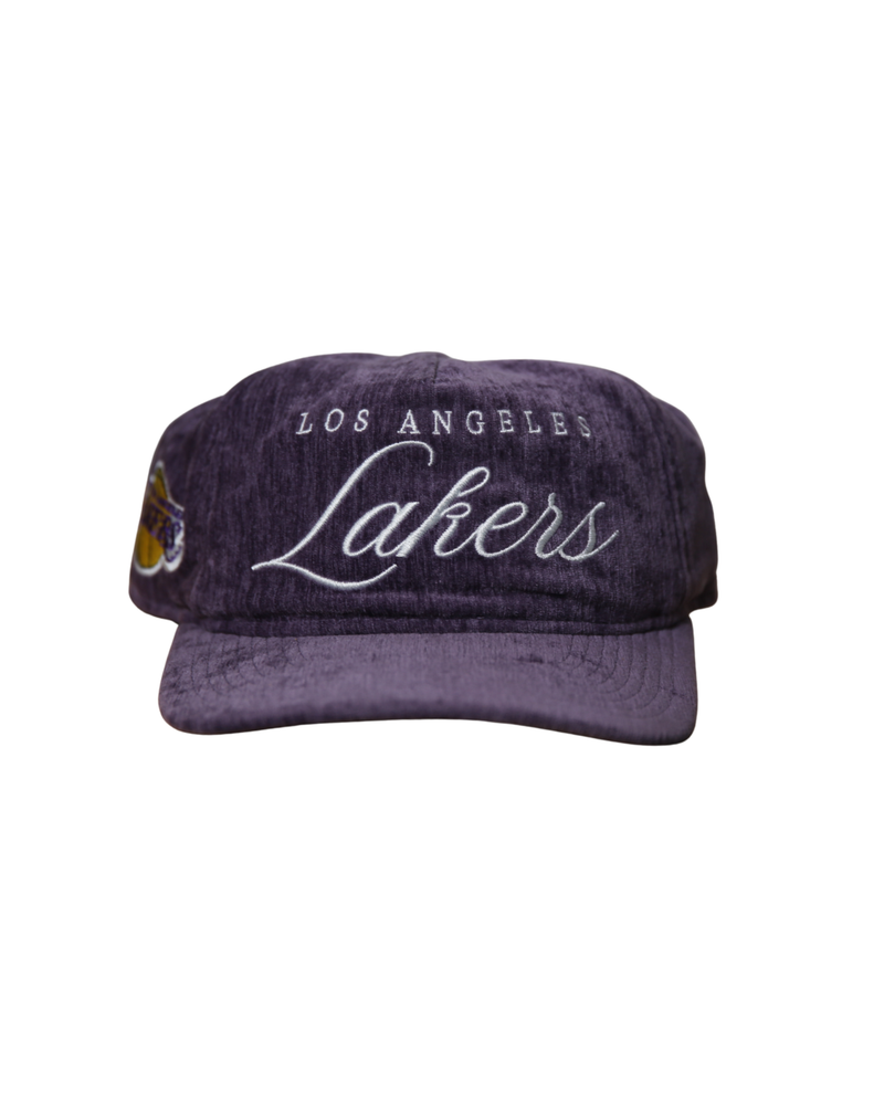 Los Angeles Lakers New Era Team Script 19TWENTY Adjustable Hat | Velvet