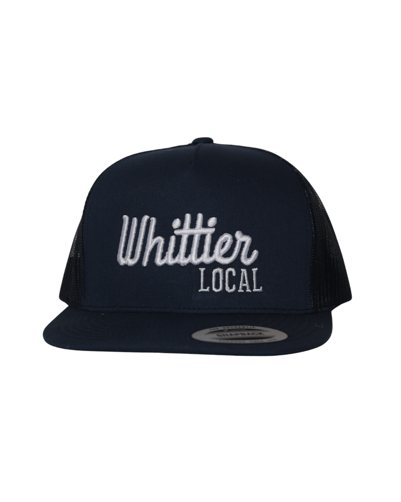 Whittier Local Embroidered Snapback Hat