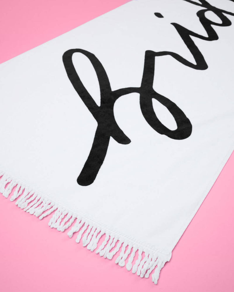 Bride Beach Towel, Bachelorette Decor, Bridal Shower Gift