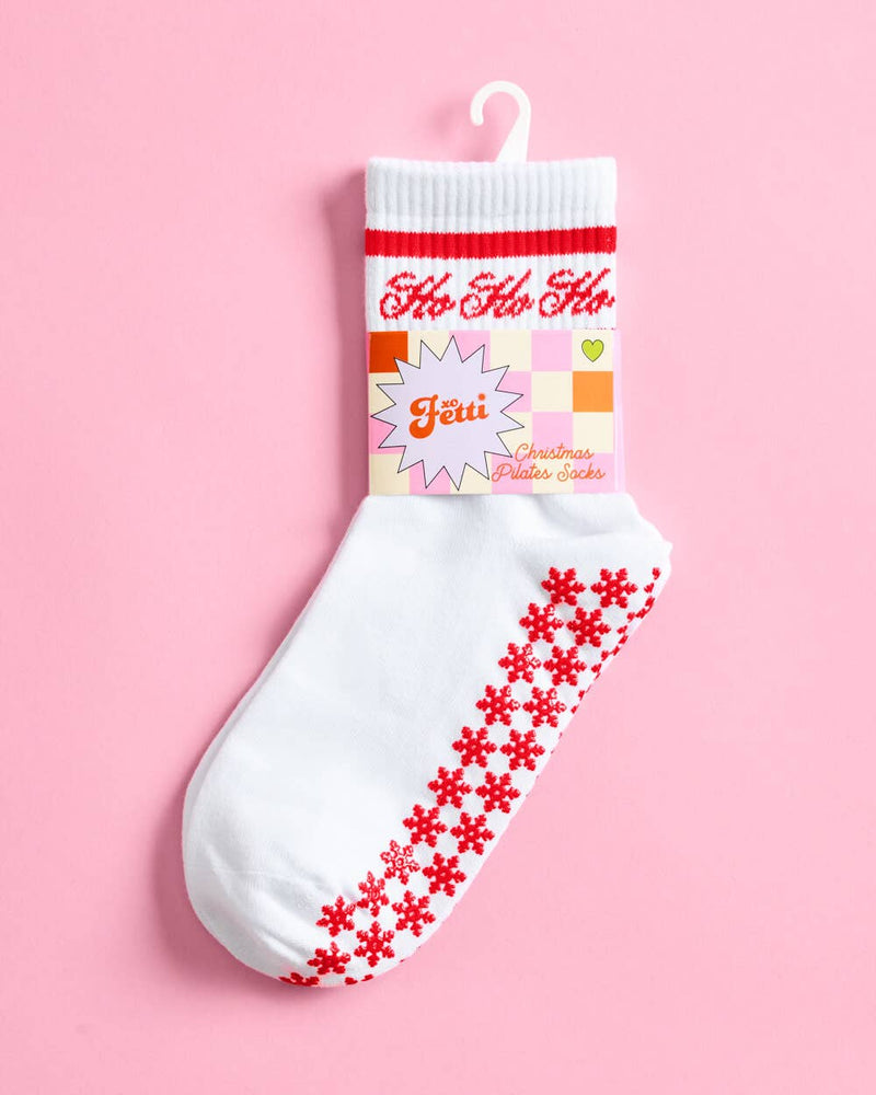 Christmas Pilates Socks