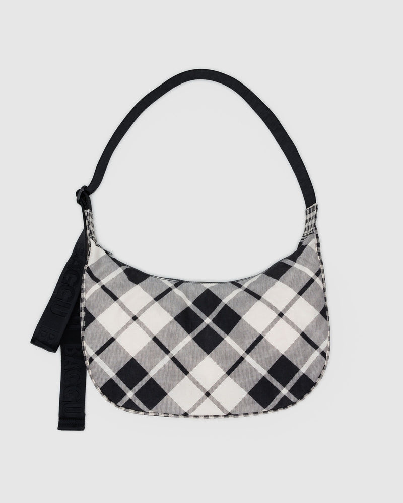 Medium Nylon Crescent Bag