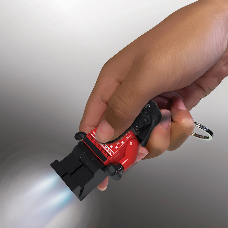 Lego Star Wars Holiday Sweater Empire Led Keychain