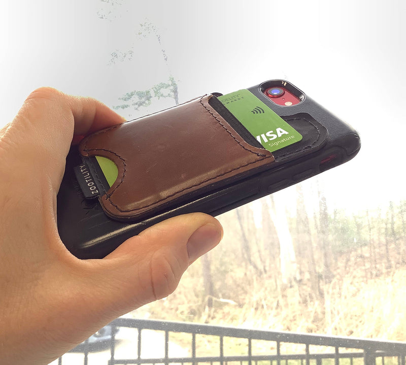 Magnetic Phone Leather Wallet: Camo