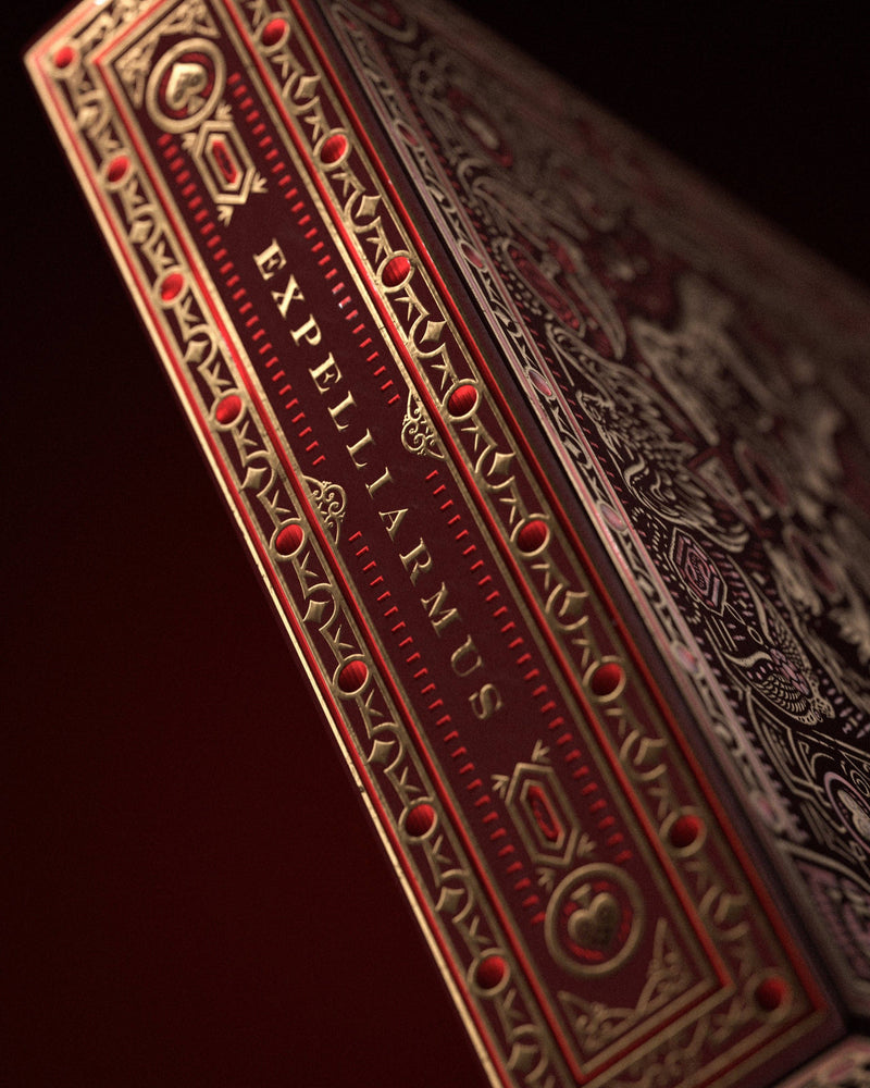 Harry Potter Playing Cards: Red (Gryffindor)