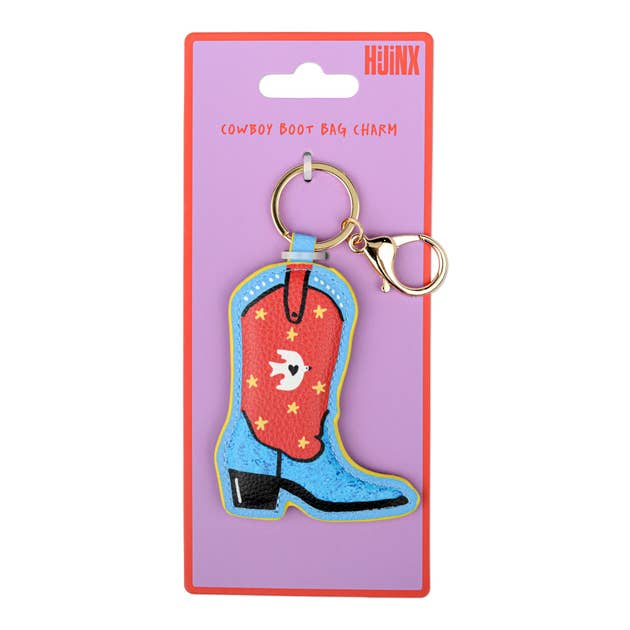 Cowboy Boot Bag Charm