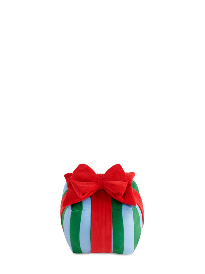 Stripe Gift Box Pillow | Small