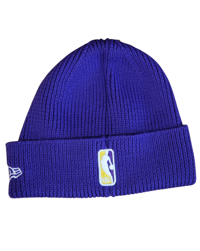 Los Angeles Lakers New Era Skull Knit Beanie