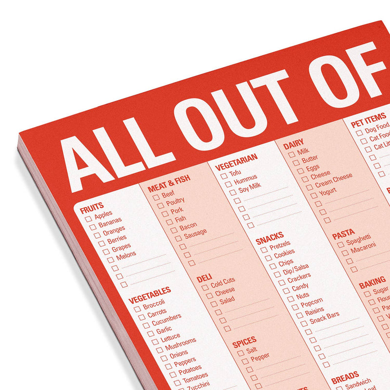 All Out Of Pad® with Magnet (Red / Original)