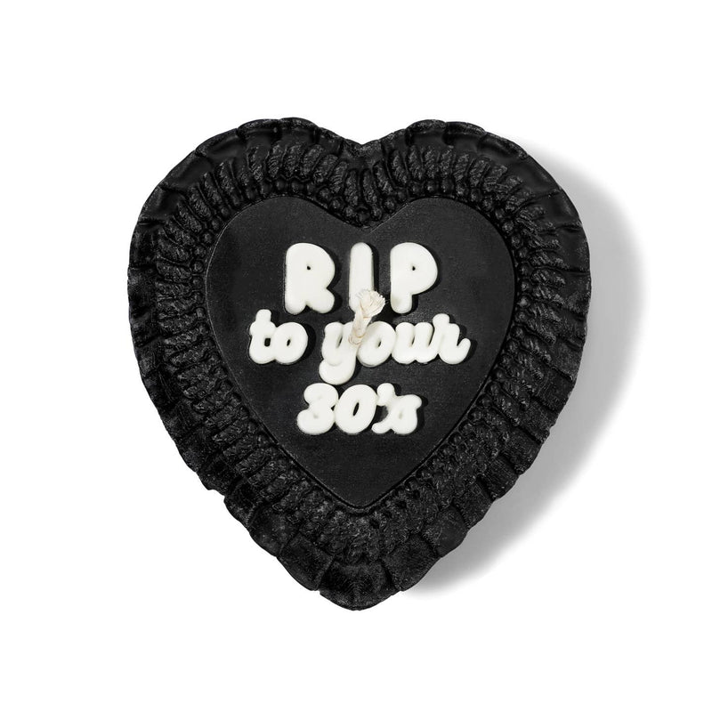 Rip Your 30's Heart Candle