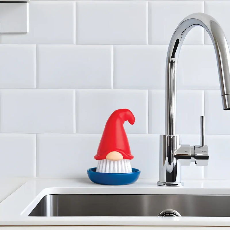 Beardy Gnome Dish Scrub Brush