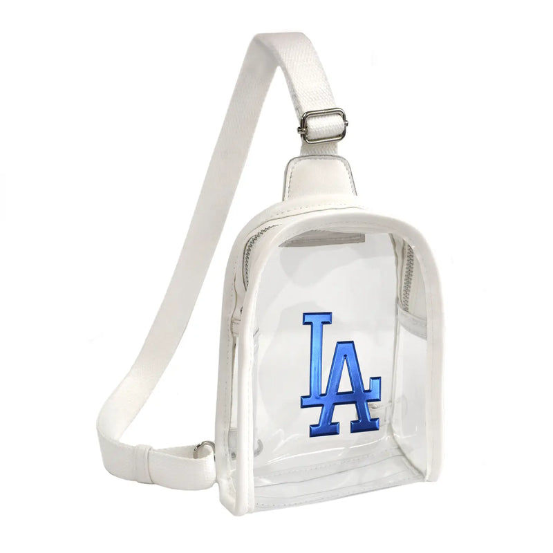 LB Los Angeles Dodgers Clear 3D Mini Sling
