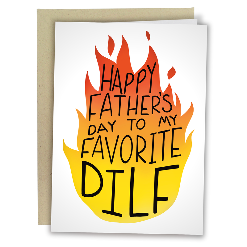 D.I.L.F. | Funny Father's Day Card