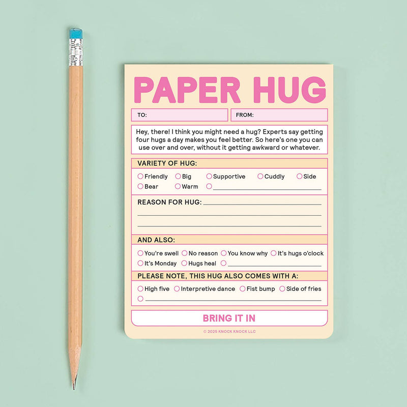 Paper Hug Nifty Note (Pastel Version)