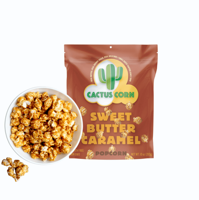 Sweet Butter Caramel Popcorn - Gourmet Craft Snack