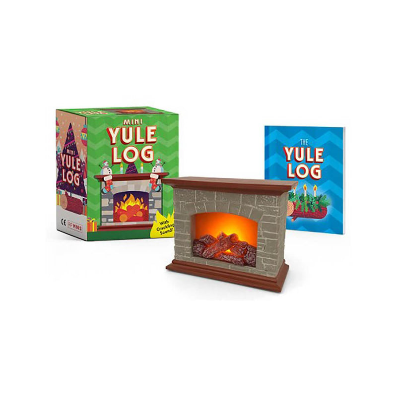 Mini Yule Log: With crackling sound!