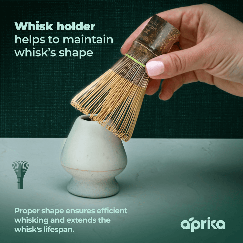 Matcha Green Tea Whisk (100 Prongs): Golden Bamboo
