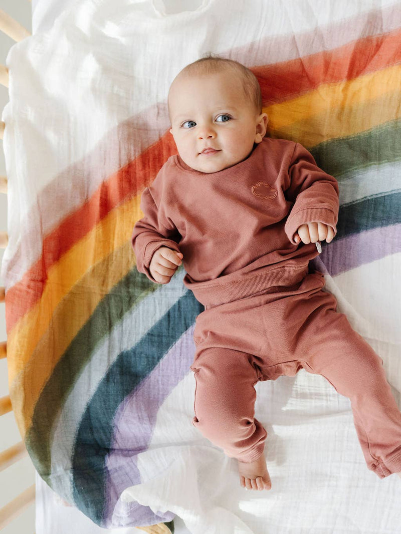 Rainbow Connection Swaddle
