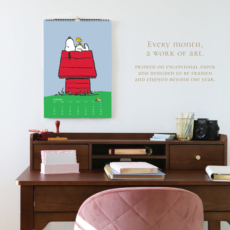 Peanuts 13x19 Limited Edition Wall Calendar interior month