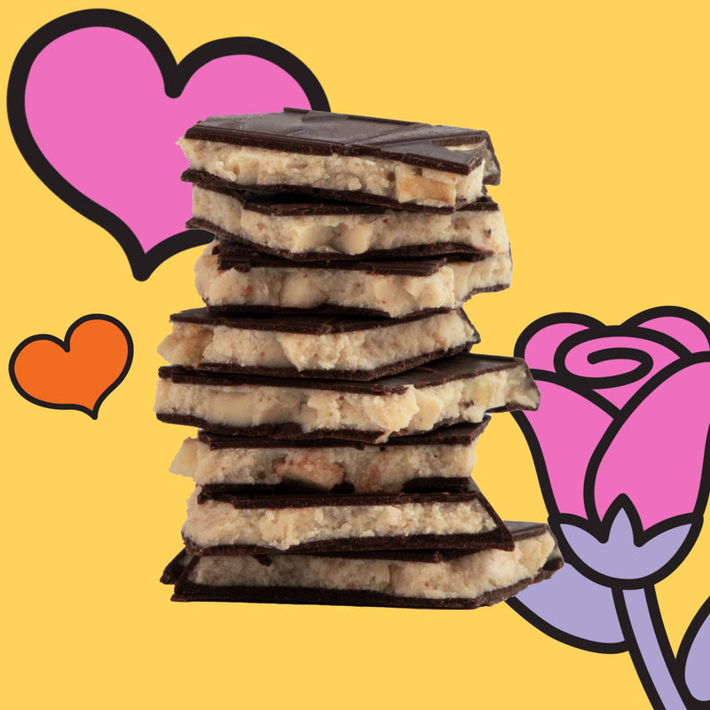 Valentine's - Peanut Butter Banana Affair Truffle Bar