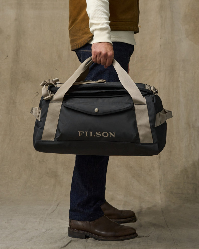 Filson All-Weather 40L Duffle in Black / Covert