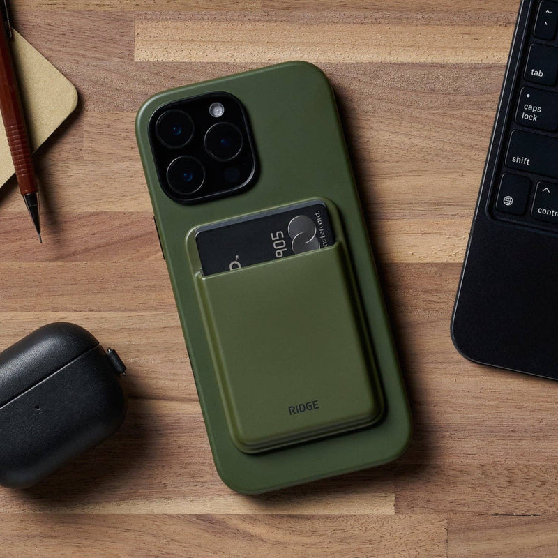 MagSafe Cardholder - Matte Olive: Matte Olive